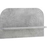  Zidna polica 2 kom. Betonska siva 60 x 13.5 x 37.5 cm Slike