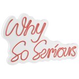 WALLXPERT dekorativna plastična led rasveta why so serious red | ePonuda.com