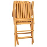  Sklopive vrtne stolice 6 kom 61x67x90 cm od masivne tikovine | shoptok.hr