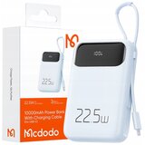 McDodo POWERBANK 10000MAH Z ZASLONOM USB USB-C 22,5W + KABEL LIGHTNING, (21748545) Cene