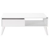 Hanah home SHP-655-DD-1 diamond white coffee table | Eponuda.com