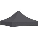 Krov za šator za zabave 2 x 2 m antracit 270 g/m² | shoptok.hr