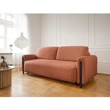 ELTAP Sklopiva/s prostorom za odlaganje sofa od bouclé tkanine boja terakote 244 cm Arcadova – | shoptok.hr