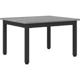  Klubska miza Siva Sonoma 60 x 50 x 36 cm Konstruiran les, (5000120446) | Shoptok.si