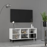 vidaXL TV ormarić s metalnim nogama bijeli 103,5 x 30 x 50 cm Cijene