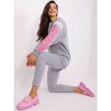 Lily Rose Sweatshirt-EM-BL-HS-21-543.72P-grey | Shoptok.si