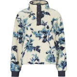 Super Soft Printed Teddy Fleece Plava