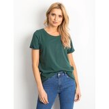BASIC Feel Good T-shirt-RV-TS-4838.17P-dark green | Shoptok.si
