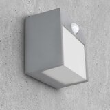  Brilagi -LED spoljašnje zidno svetlo sa senzorom TERNI LED/12W/230V sivo IP44 | Eponuda.com