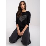 RELEVANCE Blouse-RV-BZ-0229.13P-black Cene