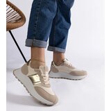 Gemre Beige platform sneakers Cremorna | shoptok.hr