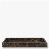 Mramoran ukrasni pladanj 16x31 cm Marble –