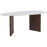 Venture Home Grönvik ovalni blagovaonski stol 180 × 90 cm, svijetlosivi | shoptok.hr