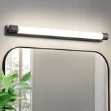 Nettlife stenska LED luč za ogledalo 50 cm 10 W, črna, za kopalnico, nevtralna svetloba 4000 K, vodoodporna IP44, moderna, za kuhinjo ali omar, (5000158903) Cene