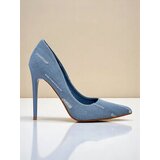 Resti Royal Fashion Women's Denim High Heel Pumps | Shoptok.si