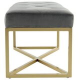 Kayoom KLOP BREZ NASLONA, kovina, umetna masa, tekstil, leseni material siva, zlate barve | Shoptok.si