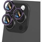 AVIZAR Kamera iz kaljenega stekla za iPhone 16 Pro Max Trdota 9H Proti praskam, Vijolična, (5000018330) | Shoptok.si