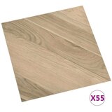  Podne daske 55 pcs Smeđa 5 11 m² PVC - Smeđa prugasta | shoptok.hr