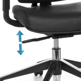 MID.YOU Vrtljivi Stol Ergo Lone Ii Pro, Črna | Shoptok.si