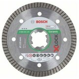 Bosch X-LOCK Best for Ceramic Extraclean Turbo dijamantska rezna ploča 125x22,23x1,4x7 - 2608615132 Cene