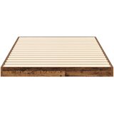  Posteljni okvir Star les 75 x 190 cm Konstruiran les, (5000121279) | Shoptok.si