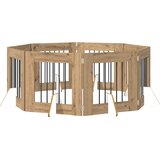  Vrata za pse s postoljem 8 pcs Hrast artisan 60 x 60 cm | shoptok.hr