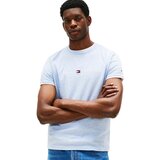 Tommy Hilfiger Slim Logo Embroidery T-Shirt Heathered Blue Plava | shoptok.hr