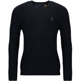 Polo Ralph Lauren Puloverji PULL COL ROND EN MAILLE TORSADEE LAINE CACHEMIRE Črna Cene