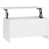 Furnova Klubska mizica bela 102x55,5x52,5 cm konstruiran les, (21914799) | Shoptok.si