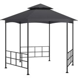 vidaXL paviljon s stranicami 3,1x2,7 cm antraciten Cene