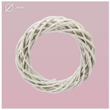 RAYHER Venec pleten, bel, 30cm, (22005815) u