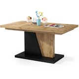 Mazzoni klub sto noir hrast craft zlatni crni | ePonuda.com