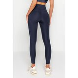 Trendyol Navy Blue Push-Up Full Length Knitted Sports Leggings | shoptok.hr
