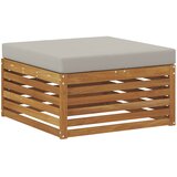  Set vanjskih sofa 7 kom. Prirodna i svijetlo siva | shoptok.hr