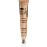 Rimmel London Multi-Tasker Wake Me Up puder in korektor za osvetlitev kože odtenek 40 Ivory 20 ml