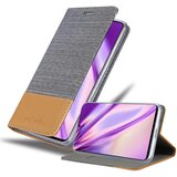 Cadorabo Ohišje, združljiv s Samsungom v svetlo sivo rjavi barvi - zaščitni pokrov z magnetnim zapiranjem, stoječo funkcijo in režo za kartico, (20573567) | Shoptok.si