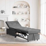  Krevet-sofa na razvlačenje Tamno siva 194 x 67 x 82 cm | shoptok.hr