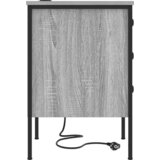  Noćni ormar Sivi hrast sonoma 42 x 41 x 61 cm Konstruirano drvo | shoptok.hr