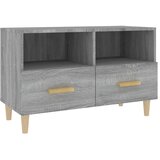 The Living Store TV omarica siva sonoma 80x36x50 cm inženirski les - TV Omarica, (21376633) Cene