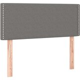  Box spring postelja z vzmetnico LED temno siva 100x200 cm blago, (20724291) | Shoptok.si