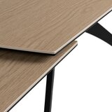 Ixia Raztegljiva jedilna miza z dodatno ploščo 90x180 cm Rocía – | Shoptok.si