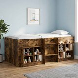  Kreveta za visoko spavanje djece 2 pcs Dimljeni hrast | Shoptok.si