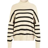 InWear Širok pulover 'Tenley' pesek / črna