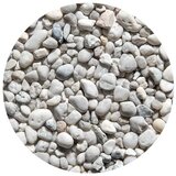 AQUA Prodnati kremen okrogel bel 4/8 mm, 5 kg | Shoptok.si