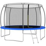vidaXL Trampolin komplet okrogel 366x80 cm 150 kg | Shoptok.si