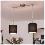 Brilagi LED luster na sajli NUBILA 2xE27/60W/230V crna Cene