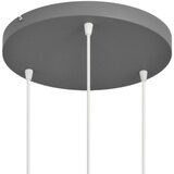  Visilica na sajli VOLTA 3xE27/15W/230V prečnik 42 cm siva | Eponuda.com