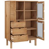  Visoka komoda OTTA 85 x 43 x 125 cm od masivne borovine | Eponuda.ba