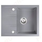 Ferro SUDOPERA GRANITNA FERRO 580X480 SIVA SA POP-UP SIFONOM fi115 | Eponuda.com