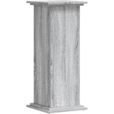 Furnova Stojalo za rastline siva sonoma 33x33x80 cm inženirski les, (21922171) | Shoptok.si